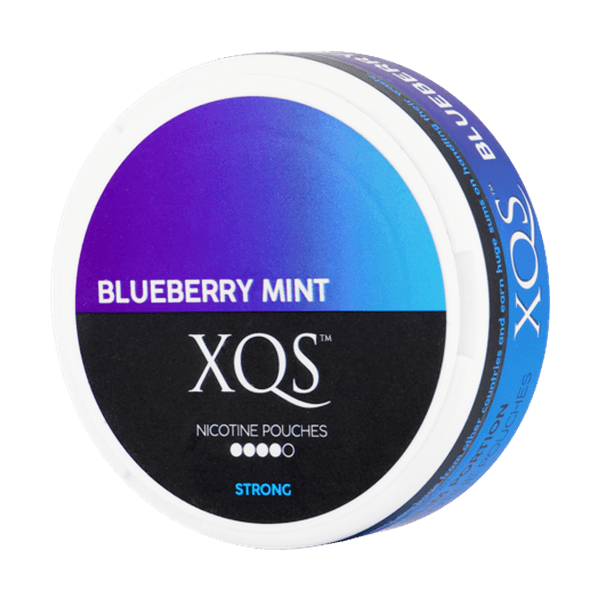 XQS Blueberry Mint Strong nicotine pouches