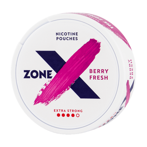 Nikotinové sáčky ZoneX Berry Fresh Extra Strong