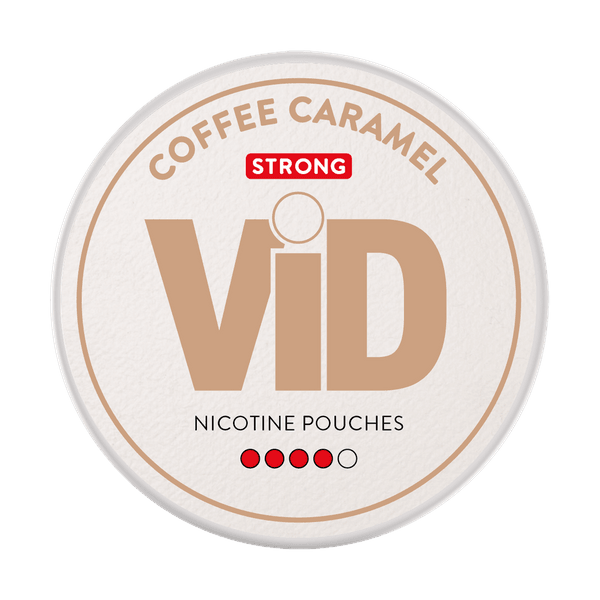 Nikotinové sáčky ViD Coffee Caramel Strong