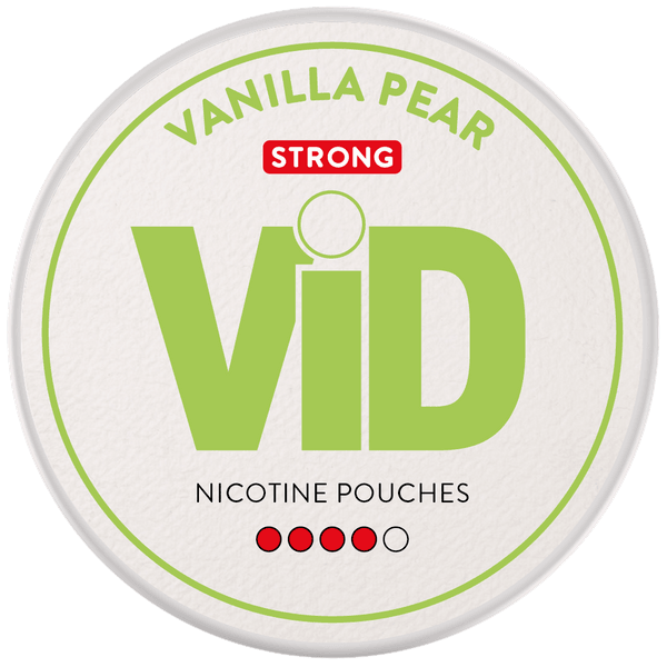 ViD Vanilla Pear Strong snus