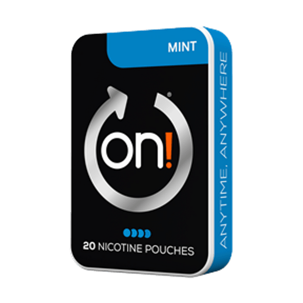 on! Mint 9mg nicotine pouches