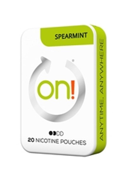 on! Spearmint 3mg Snus