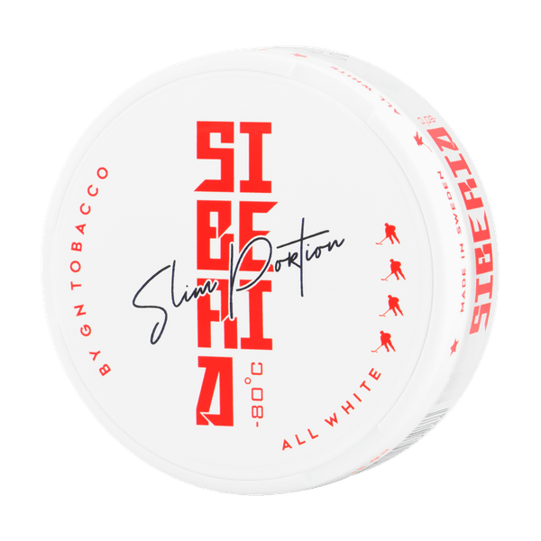 SIBERIA SIBERIA ALL WHITE SLIM Snus