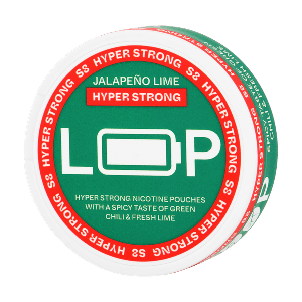 LOOP Jalapeno Lime Hyper nicotine pouches