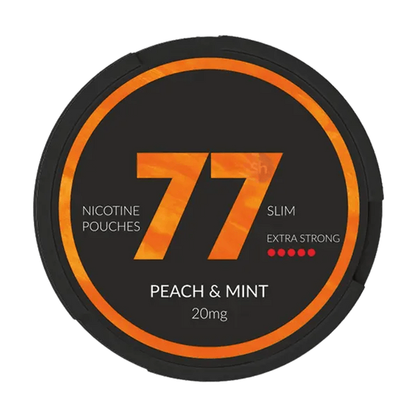 77 Peach Mint Medium nikotino maišeliai