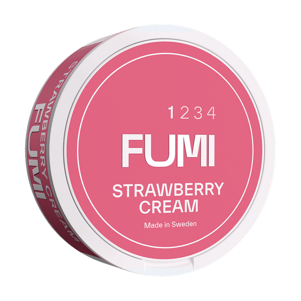 FUMI Strawberry Cream nicotine pouches