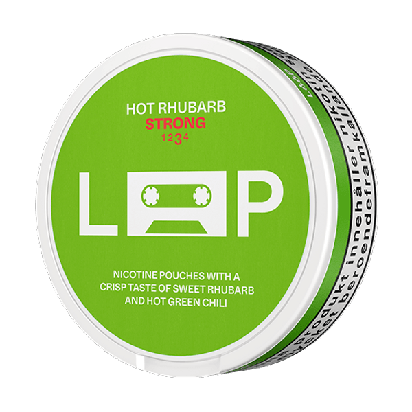 LOOP Hot Rhubarb Strong Snus