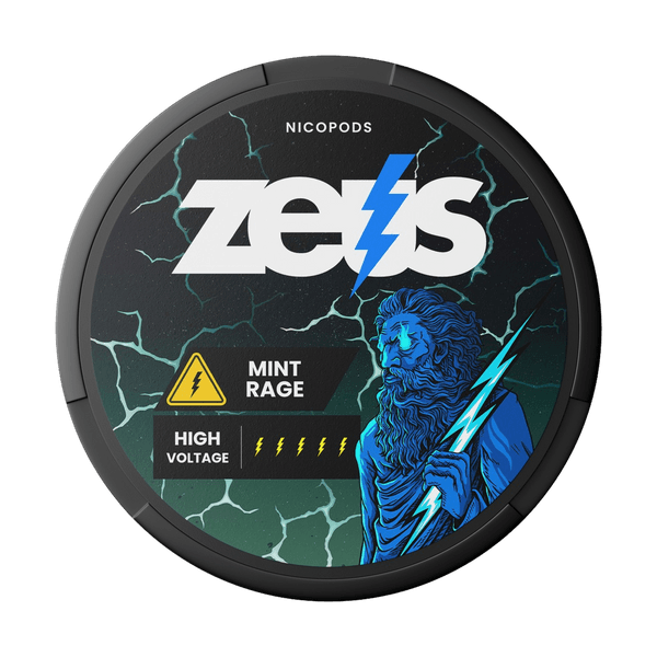 Zeus Mint Rage Strong Snus