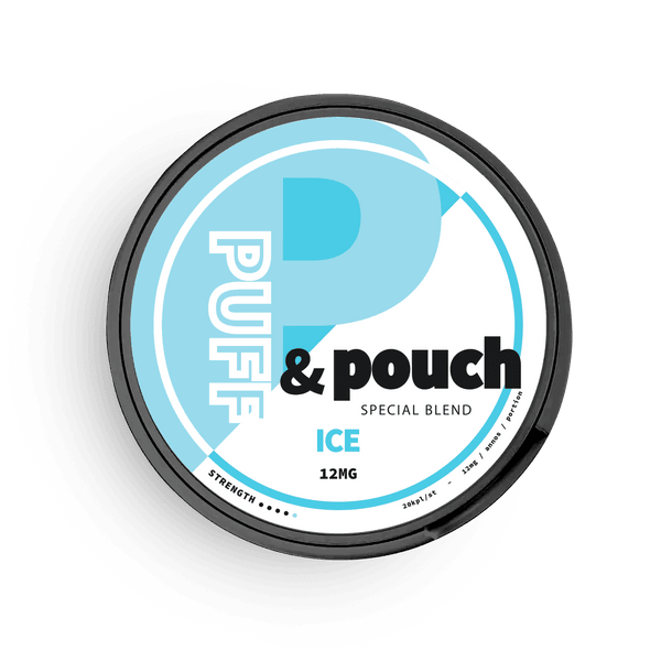 Puff and Pouch ICE strong 12mg Snus