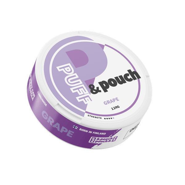 Puff and Pouch Grape strong 12mg snus