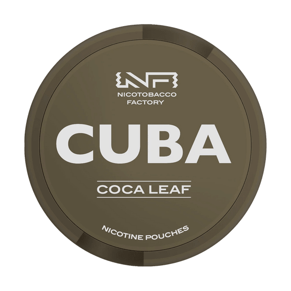 Pouches de nicotina CUBA Coca Leaf