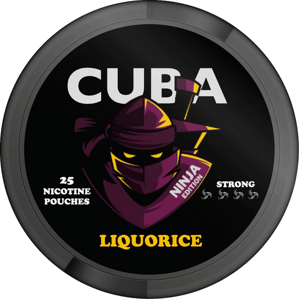 CUBA Ninja Liquorice Snus