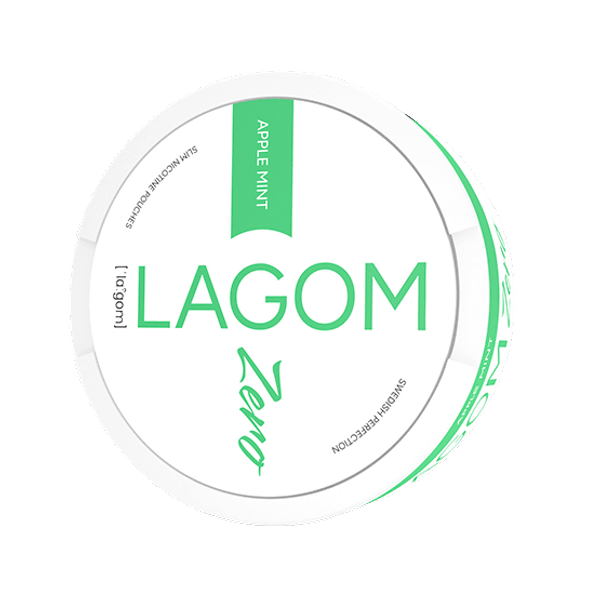 LAGOM Lagom Apple Mint Zero Nicotine Free Snus