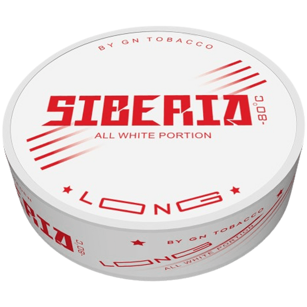 SIBERIA Siberia Slim Long nicotine pouches