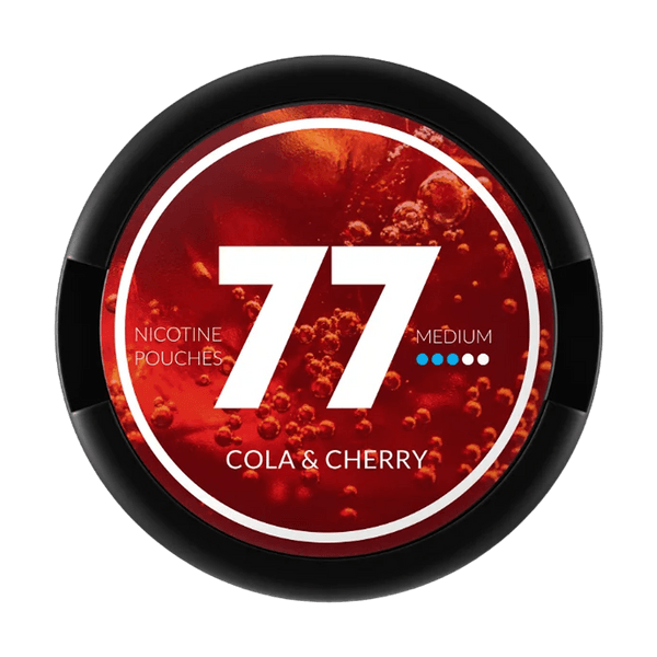 77 Cola Cherry Medium nikotino maišeliai