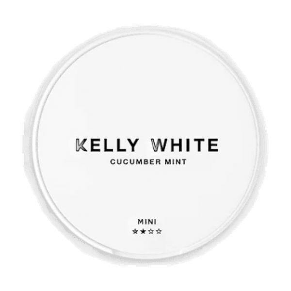 Kelly White Kelly White Cucumber Mint nicotine pouches