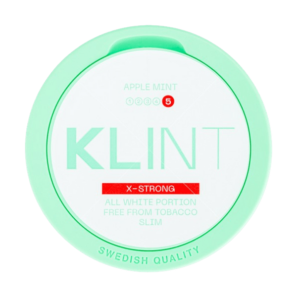 KLINT Apple Mint Extra Strong nicotine pouches