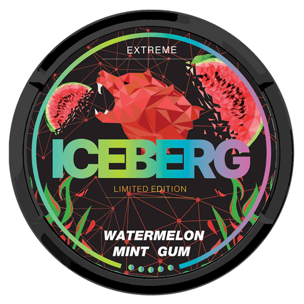 ICEBERG Iceberg Watermelon Mint Gum Extreme Snus