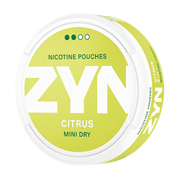 Pouches de nicotina ZYN Citrus Mini Dry 3mg