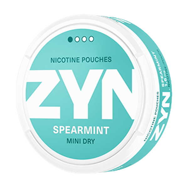 Pouches de nicotina ZYN Spearmint Mini Dry