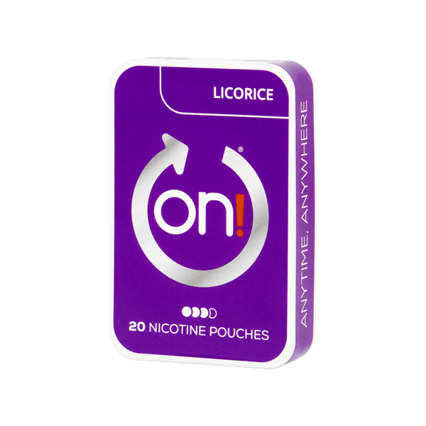 on! Liquorice Mini Dry 6mg Snus