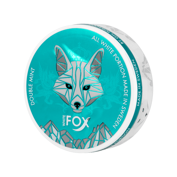 WHITE FOX Double Mint snus